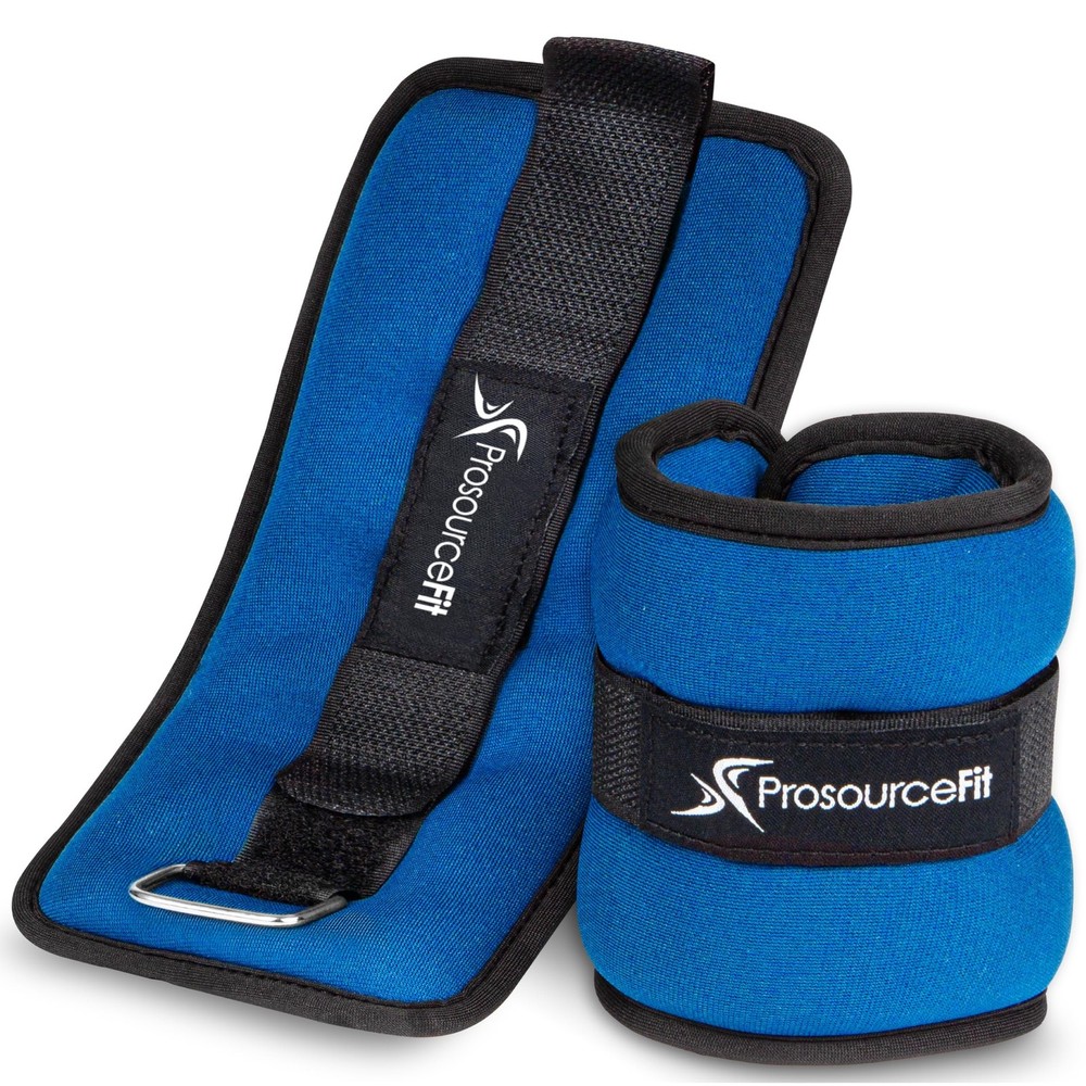 ProsourceFit Ankle / Wrist and Arm / Leg Weights Set of 2, Adjustable Strap 1...