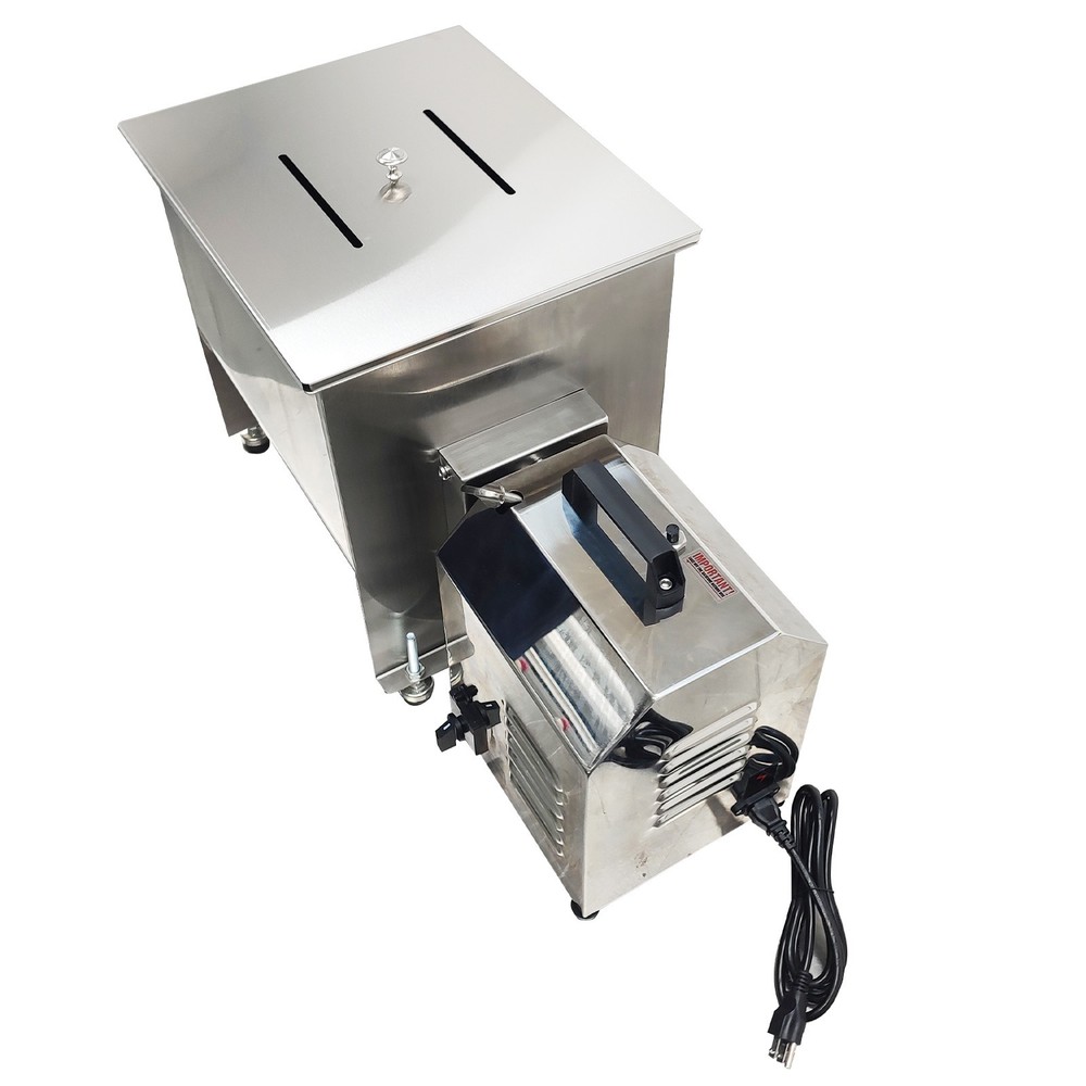 110V Electric/Manual Meat Stuffing Mixer Machine25-35QT Stuffing Processing