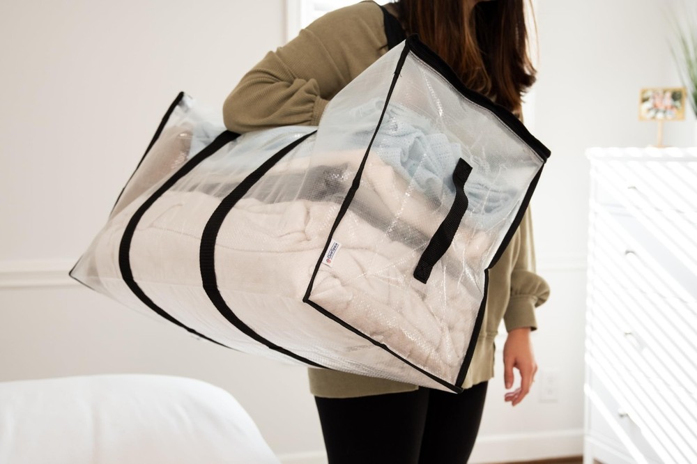 Oversized Moving Bags or Storage Bag – Large Moving Boxes with Backpack Strap...