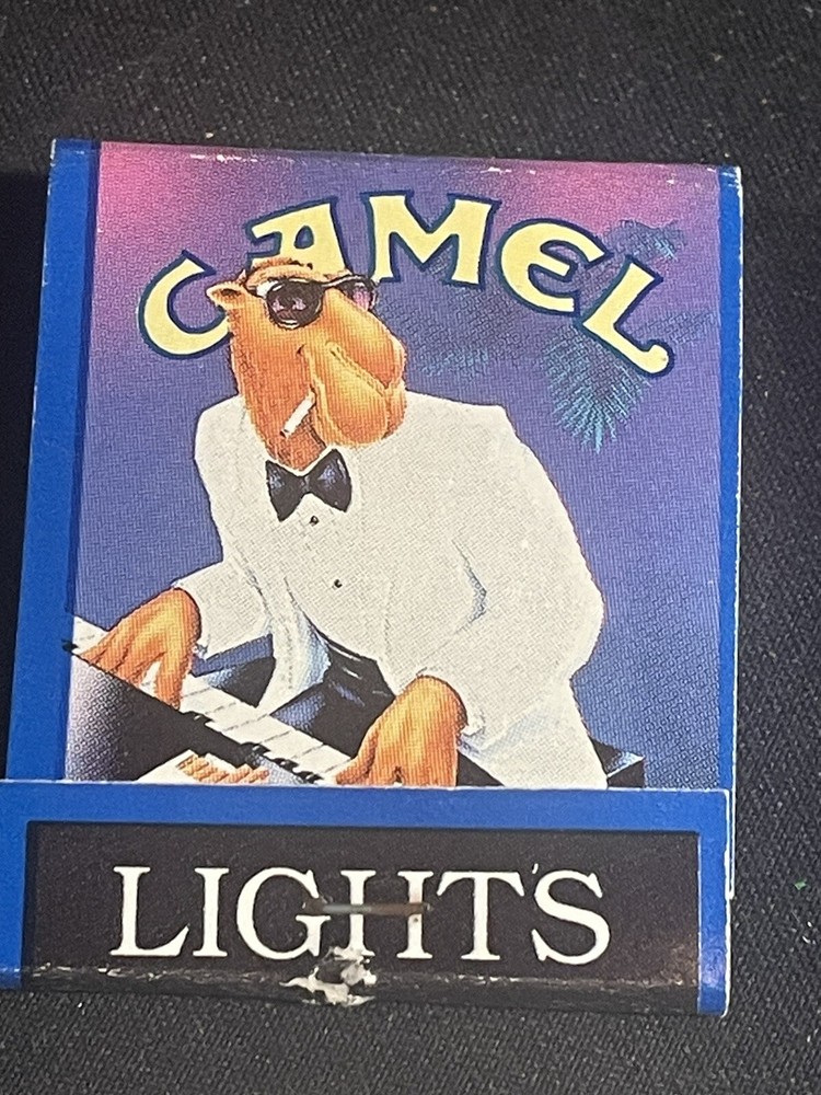 NOS Camel and Joe Cool 8pc Matchbook Lot