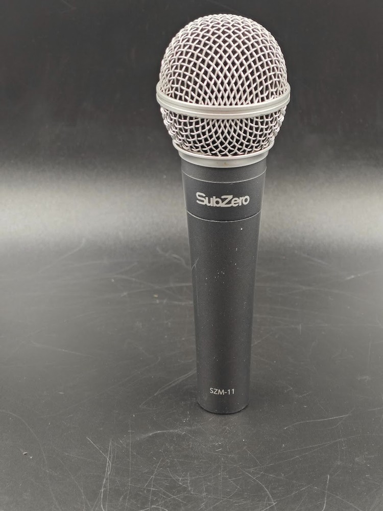 SubZero SZM-11 Microphones Black Used Working