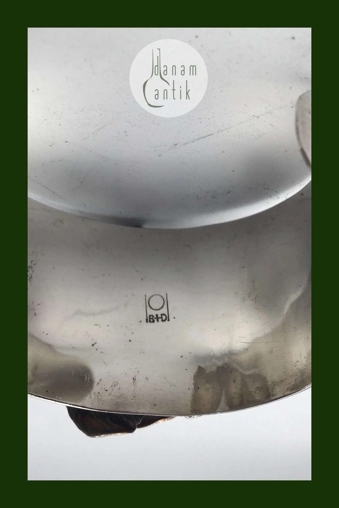 Jacob Hull Buch + Deichmann Silver plated bangle