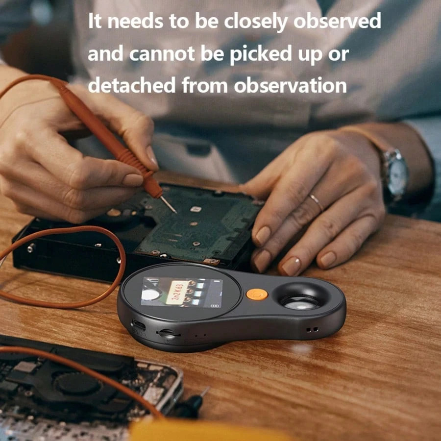 2MP Handheld Digital Microscope 500X 8 LED