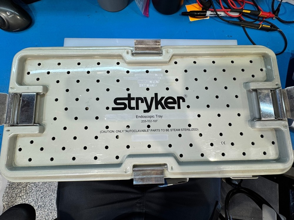Stryker Endoscopic Sterilization Tray 233-032-107 Endoscopic Scope & Camera Tray