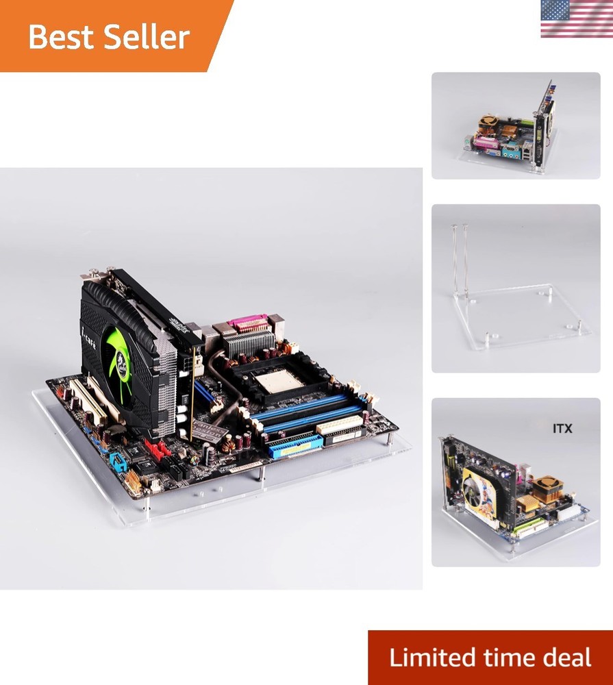 Durable Acrylic ITX  Bench - Lightweight and Stylish PC Building Solution
