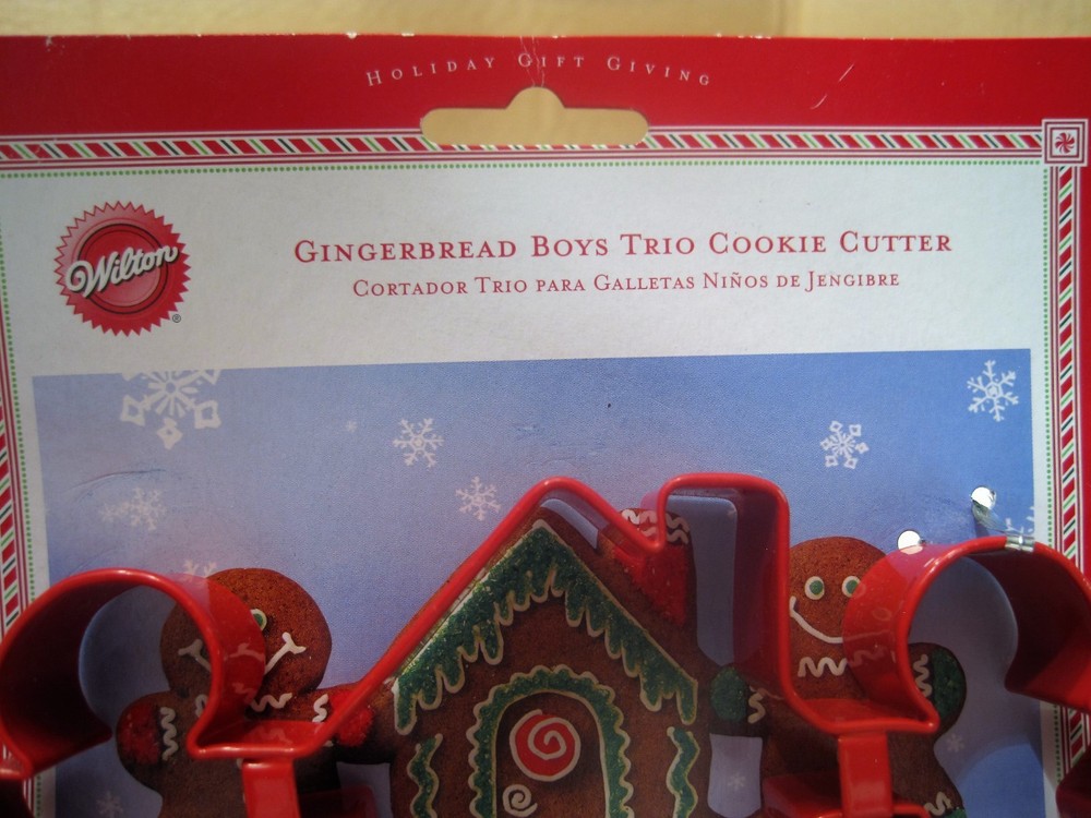 Wilton Trio Gingerbread Cookie Cutter