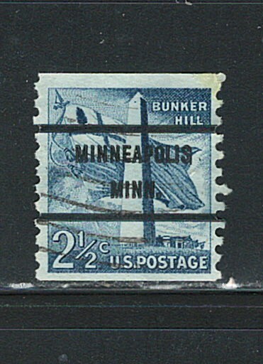US Minneapolis MINN. Precancel single Stamp (used)