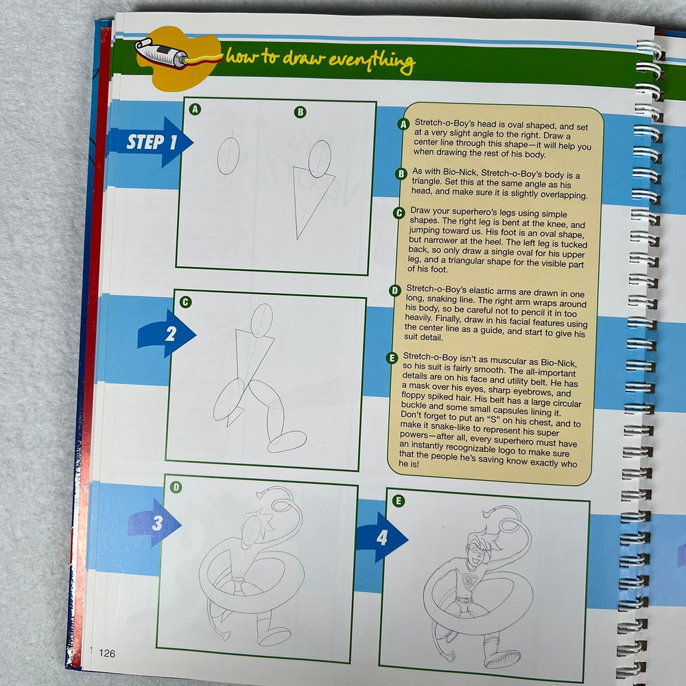 Igloo How to Draw Everything Step-by-Step Guide Art Book Spiral Bound 2005