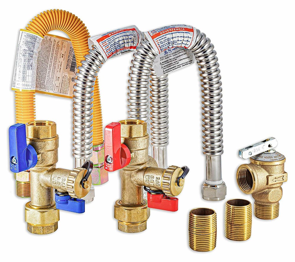 Gas Tankless Water Heater Installation Complete Kit TKLS-CK