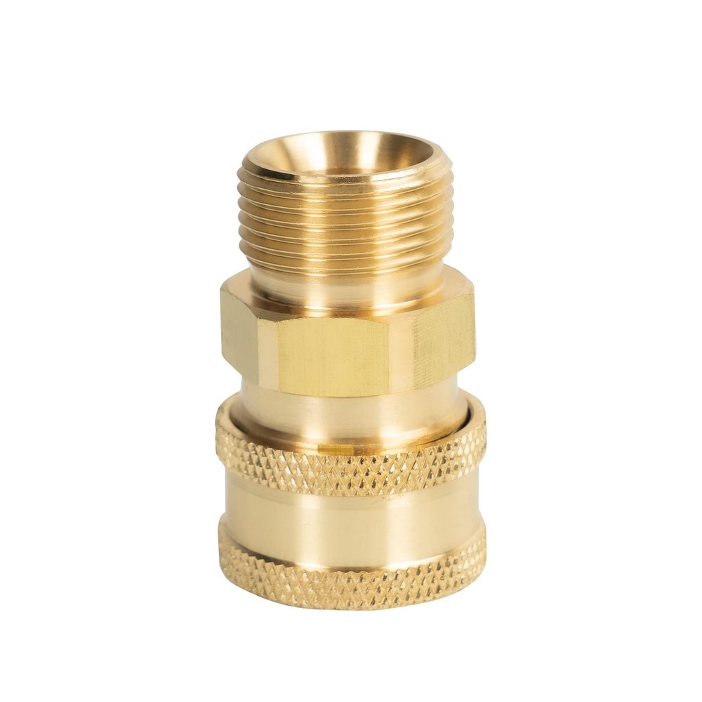 LIULO TOOL 4 Pack Pressure Washer Quick Connect Kit, Quick Disconnect Kit, Me...