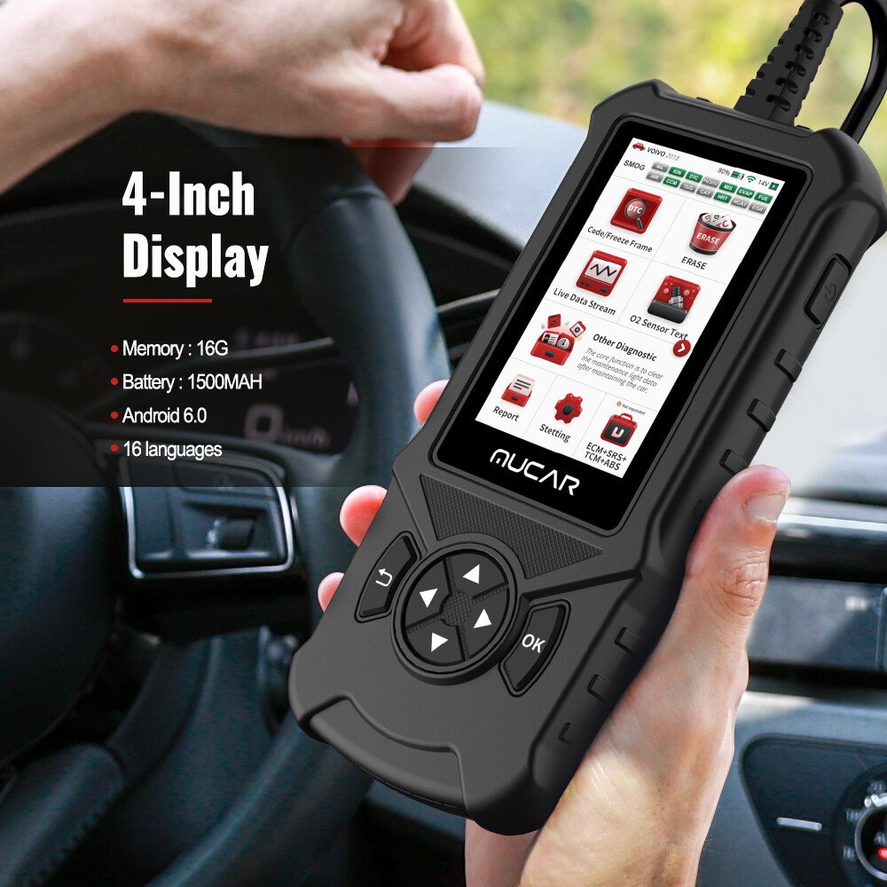 MUCAR OBD2 Code Reader Auto Diagnostic Scanner Car Diagnostic Tool Check Engine