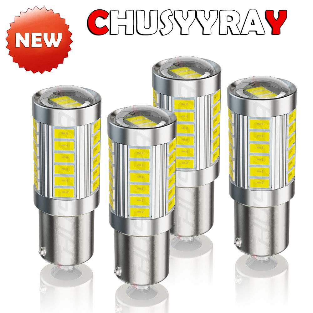 4x LED light bulbs for Deere E110 E100 E120 E130 E140 headlights lights mower