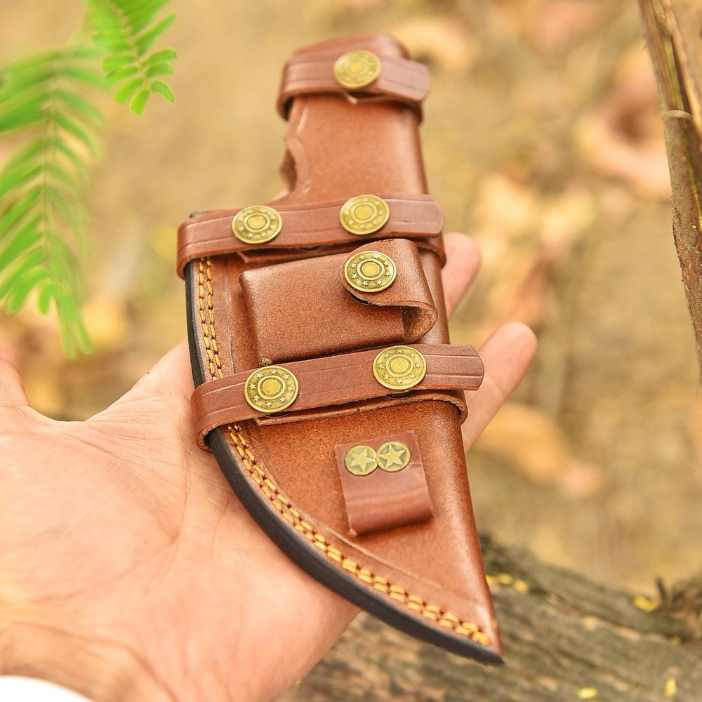 fixed blade knife leather sheath vertical carry horizontal scout carry Case