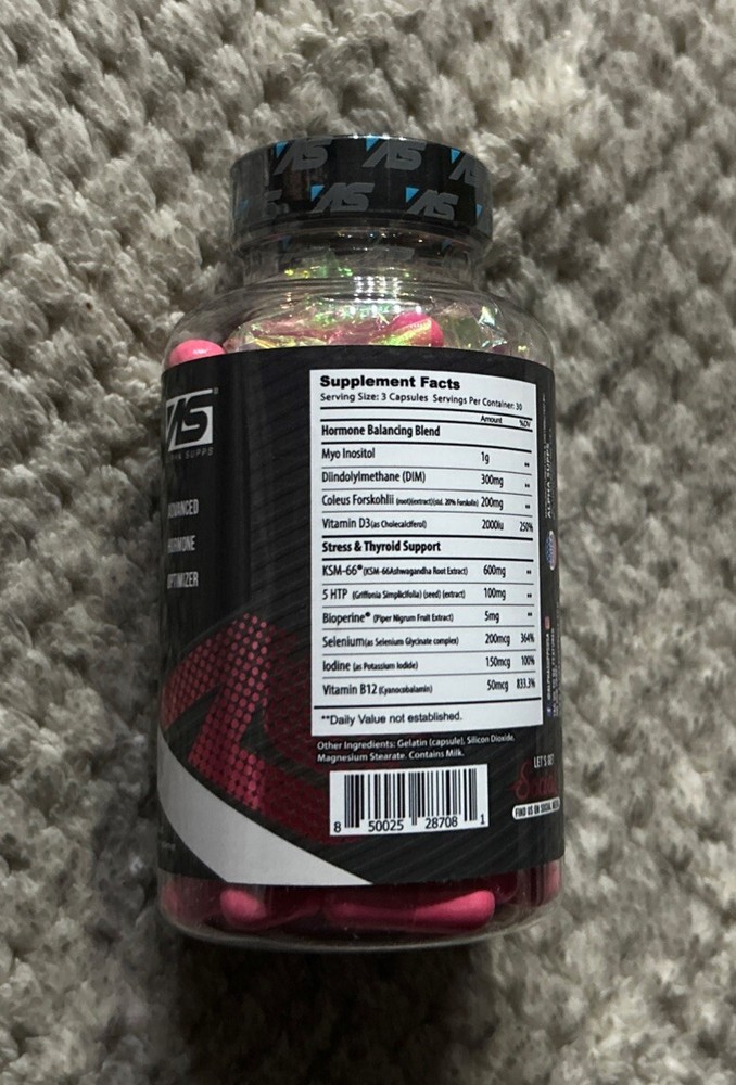 Alpha Supps - Balance, 90caps - Reduce Stress, Thyroid Support, Hormone Support