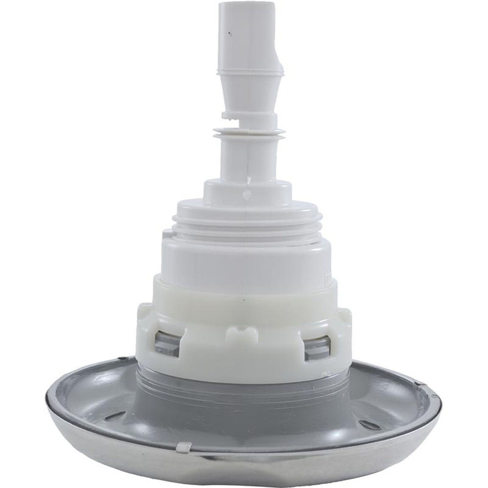 Jet Intl, WW Poly Storm, 4"fd, Dir, Scalloped, SS/Gry, Thd