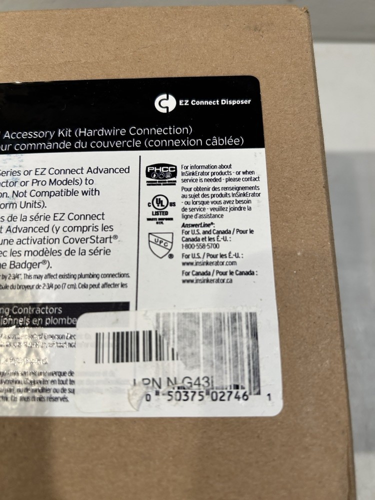 InSinkErator Cover Control Accessory Uncorded - 79761-ISE