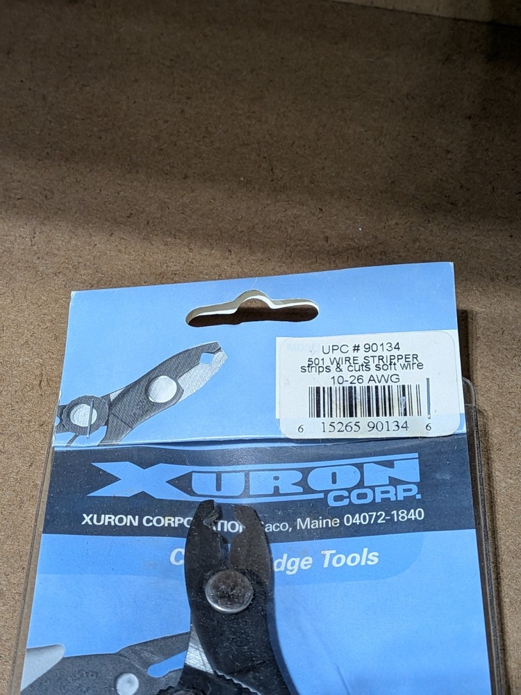 Xuron Corp. - #90134 - 501 Wire Stripper - Strips & Cuts Soft Wire - NOS