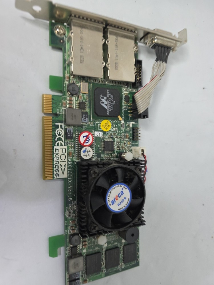 Raid PCIe card - Areca Arc1221X-Ver B