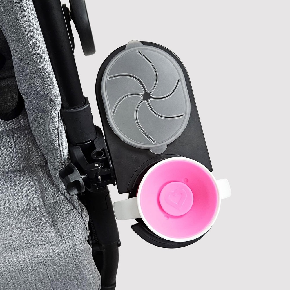 liuliuby Universal Stroller Snack Tray Attachment | Stroller Cup Holder