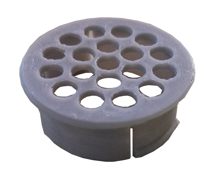 Easy-clean tub drain strainer