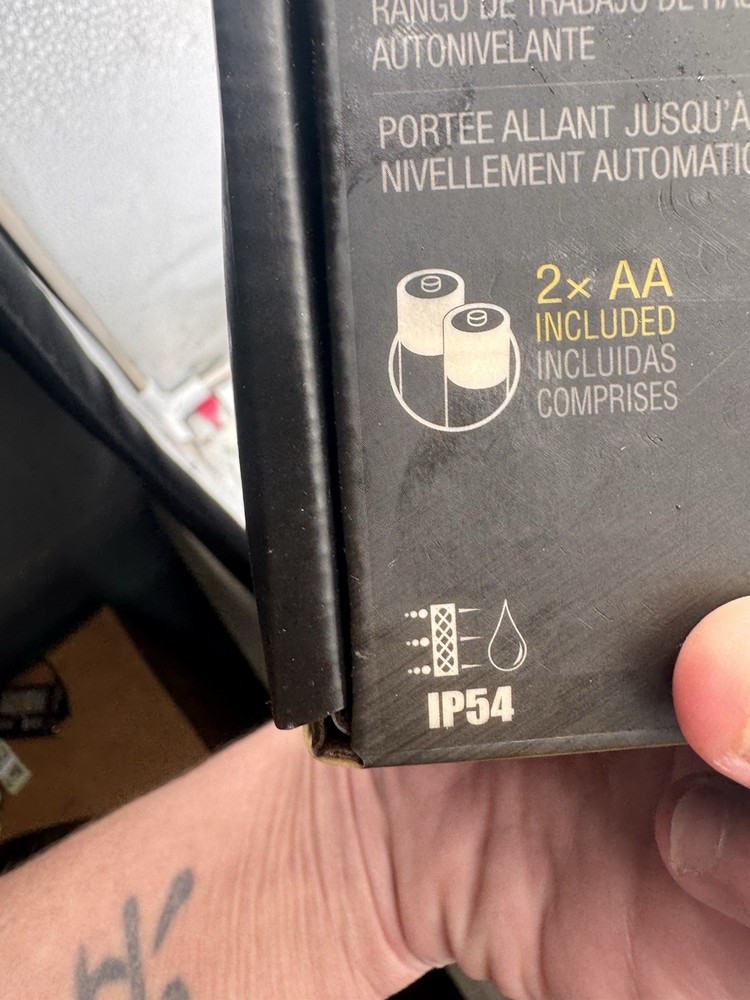 KLEIN TOOLS [93MCLS] MINI RED CROSS LINE LASER LEVEL - [NO BRACKET]