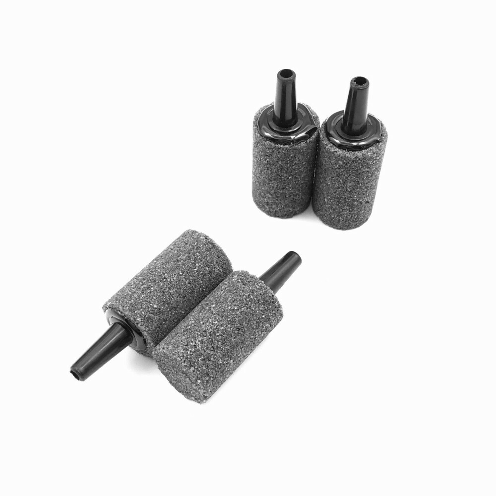 HiSin 1" X 0.6" Cylinder Air Stone for Aquarium & Hydroponics [100 Count]