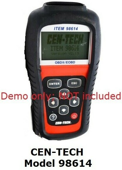 5FT OBD2 OBDII Cable for Cen-Tech CenTech Code Scanner Scan Tool 98614 and 99722