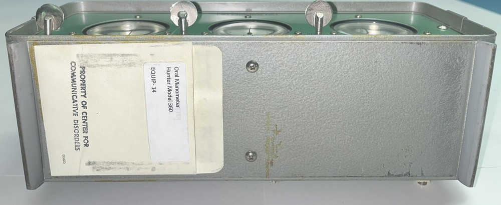 Hunter Model 360 Oral Manometer University Surplus WE SHIP