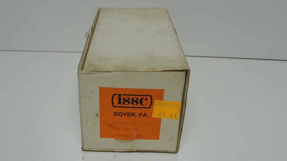 Issc Kanson Electronics 1014-1-M-1B on delay industrial solid state timer new