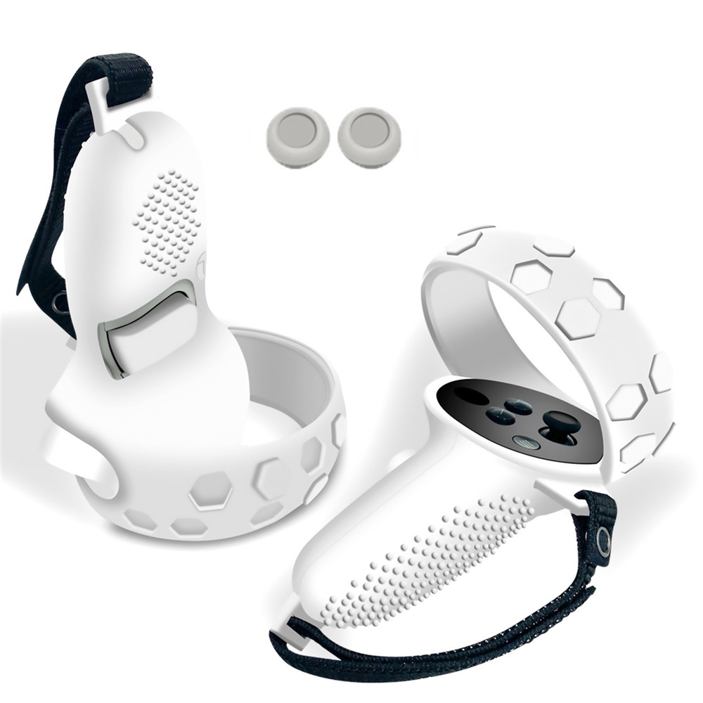 VR Controller Handle Grip Silicone Full Protective Sleeve For Oculus Quest 2