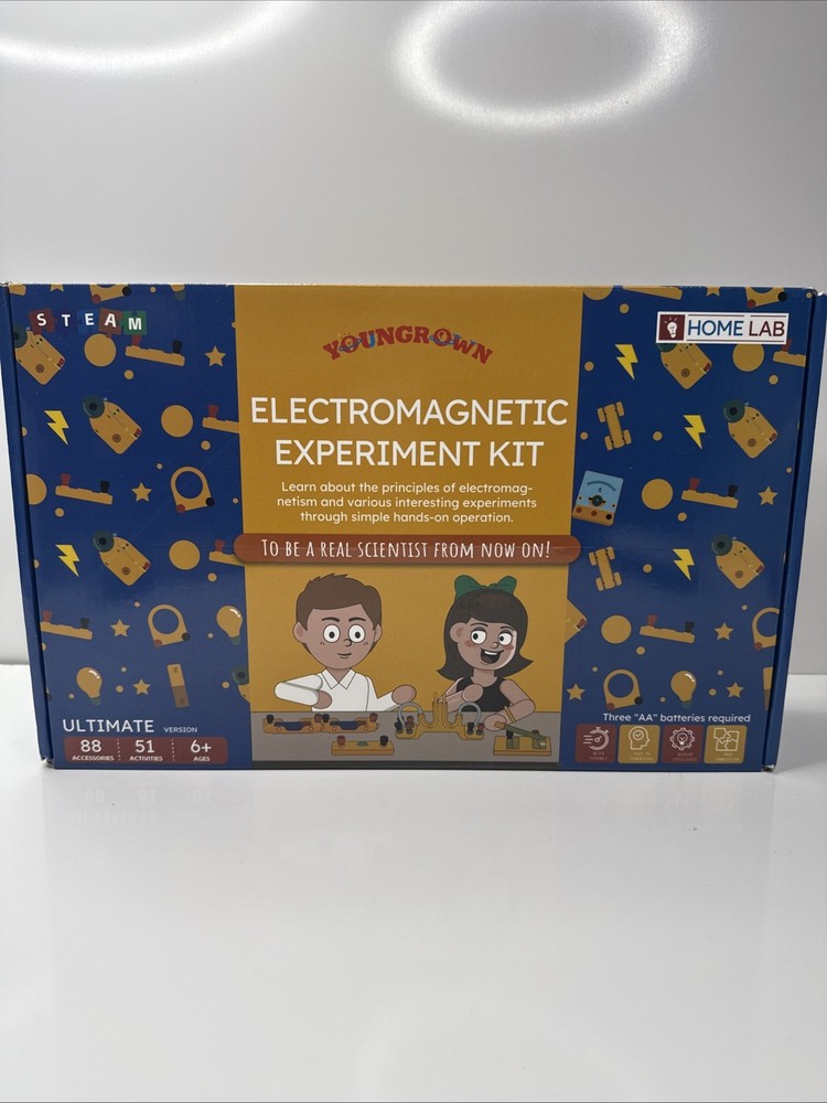 Youngrown Electromagnetic Experiment Kit Ultimate Version Home Lab New In Box