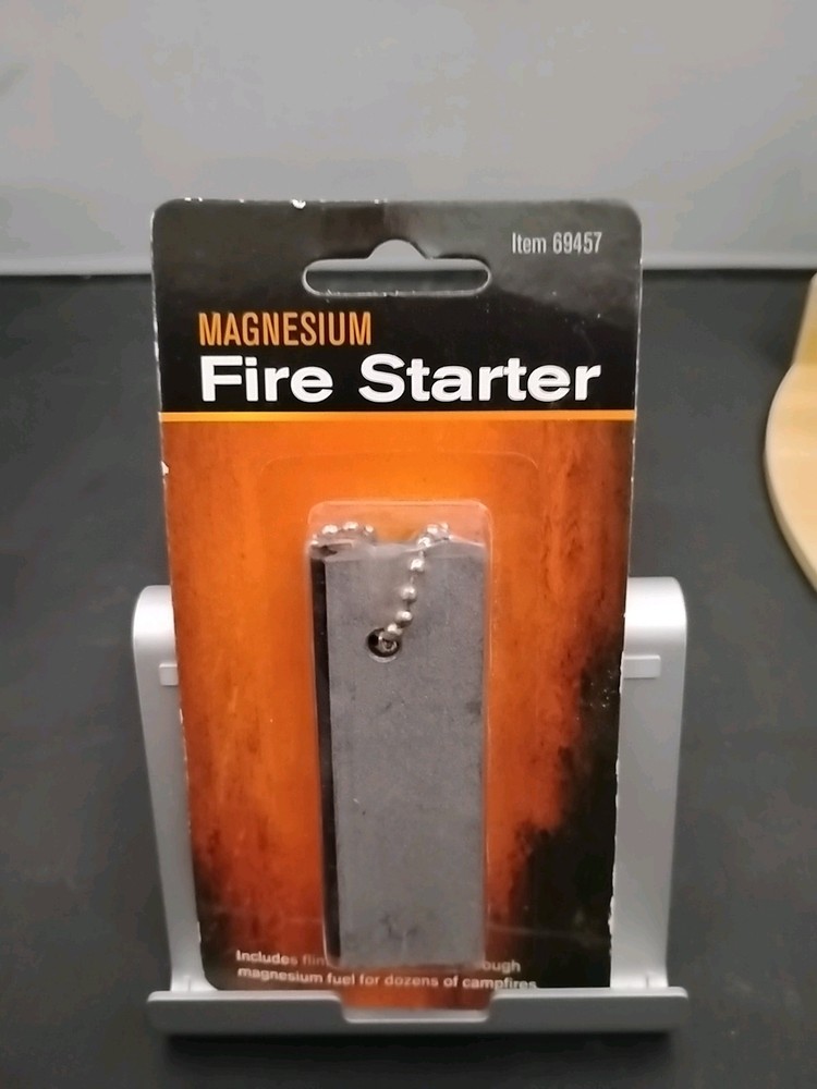 Magnesium Block Flint Fire Starter Emergency Survival Camping 🆕
