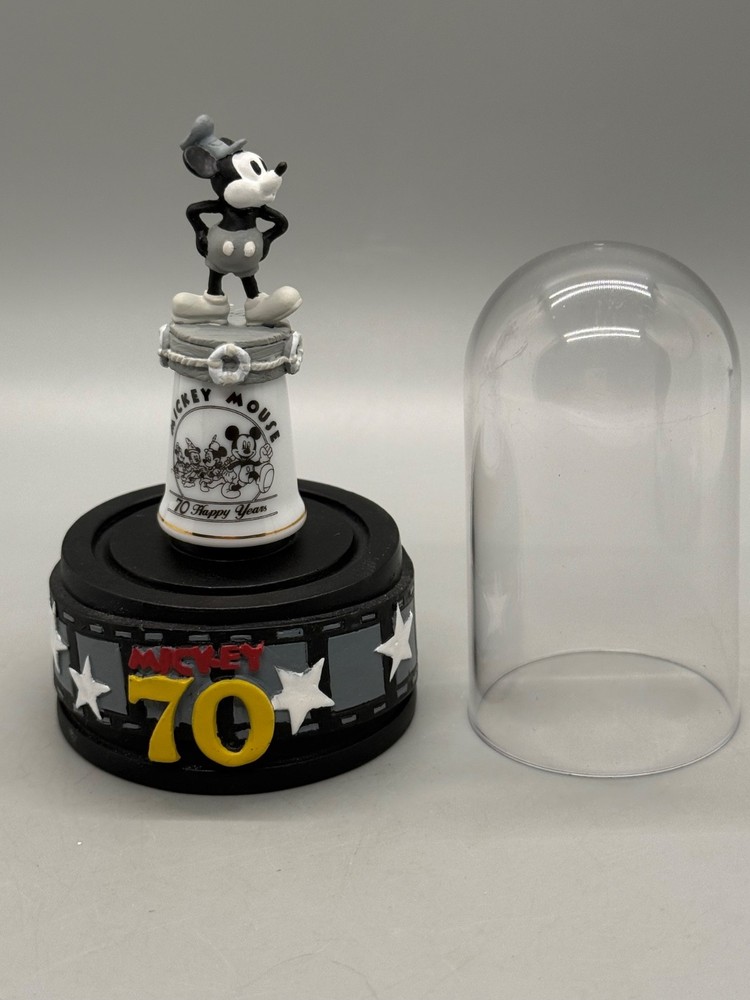 THIMBLE Disney Mickey Mouse 70th Anniversary Happy Years Thimble