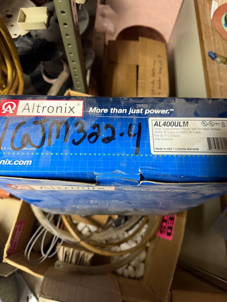 Altronix Al400ulm Doesn't include power supply