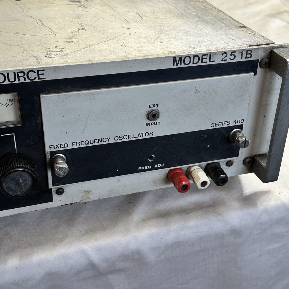 Elgar Corp Model 251B Series 400 Fixed Frequency Oscillator AC Power Source
