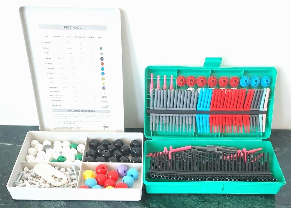 Lot 2 Molecular Student Sets Duluth Labs MM-003 & & Molecular Visions Model Kit