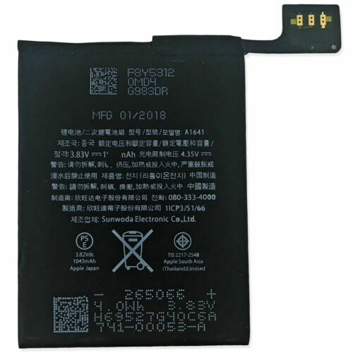 Replacement Internal Battery for iPod Touch 5 6 7th Generation 1043mah 3.83V