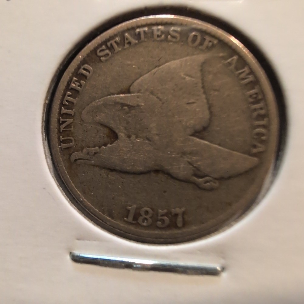 1857 1C Flying Eagle Cent