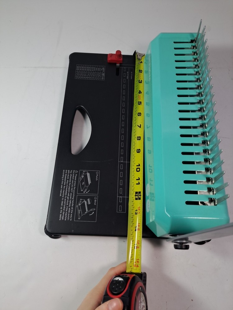 Offnova Binding Machine, A4 21-Hole 450 Sheets Paper Comb Puncher Machine