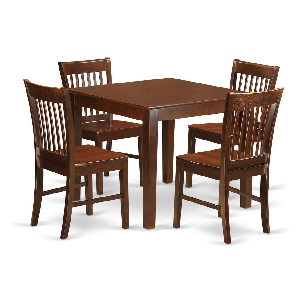 5 PC Kitchen Table set with a Table and 4 Dining Chairs in ...