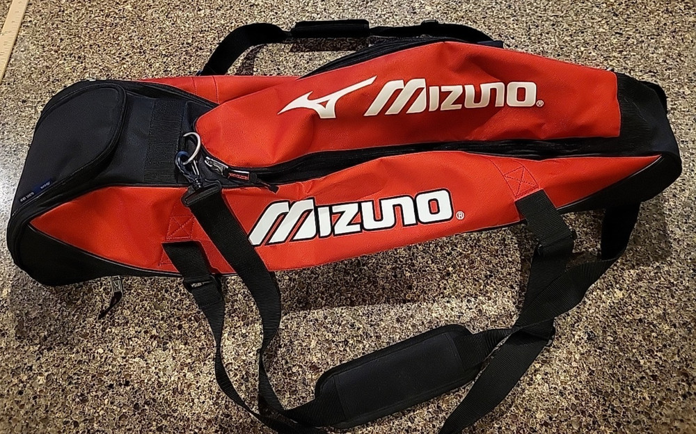 Mizuno Premier Baseball Softball Bat Bag Backpack Sling EUC
