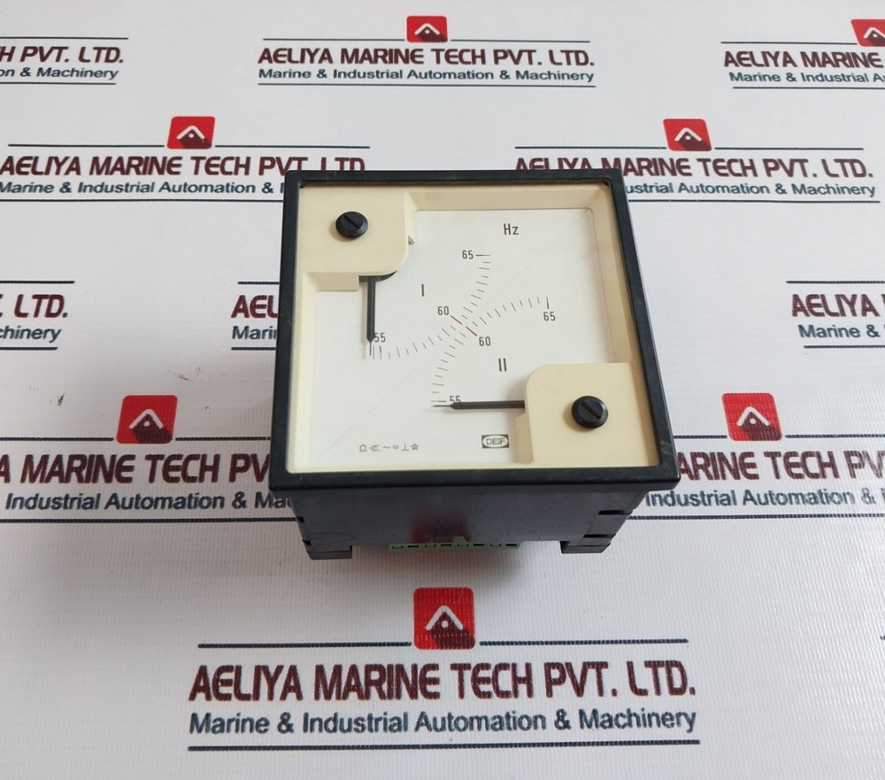 Deif 55-65 Hz Double Frequency Meter
