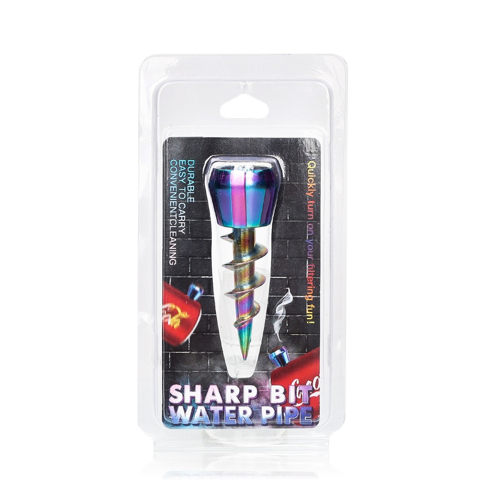 Metal Pipe Bowls & Tools - Colorful/Silver/Metallic, Durable Smoking Accessories