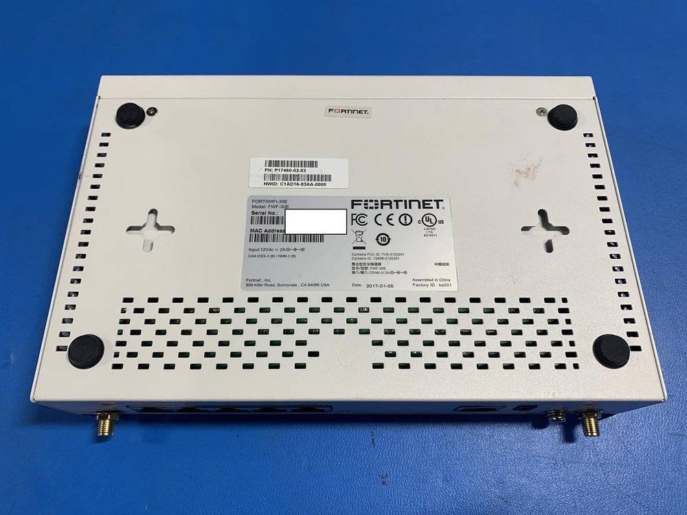 Fortinet FWF-30E Network VPN Security Firewall