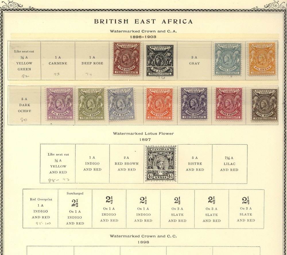 British lot on pages   many  better items       KL1217