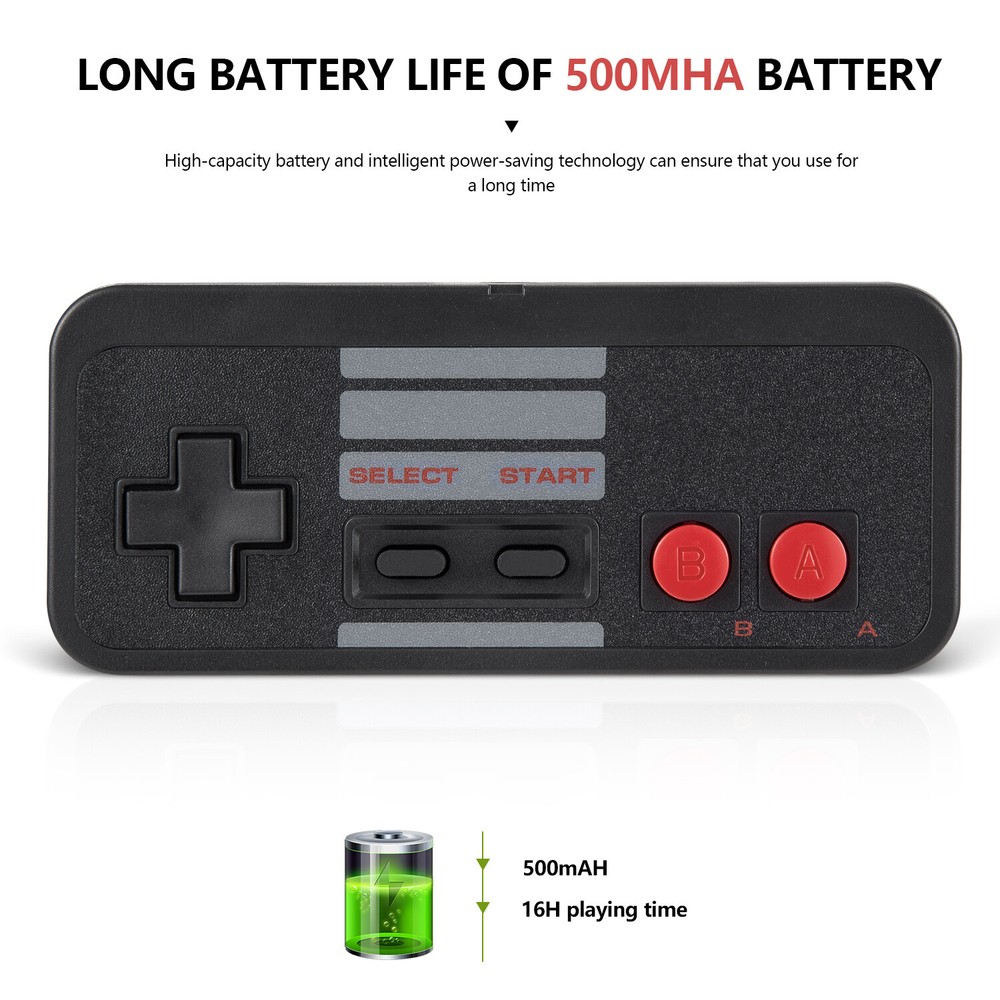 2.4G Wireless NES USB Controller Joypad Receiver For PC MAC Windows Raspberry Pi