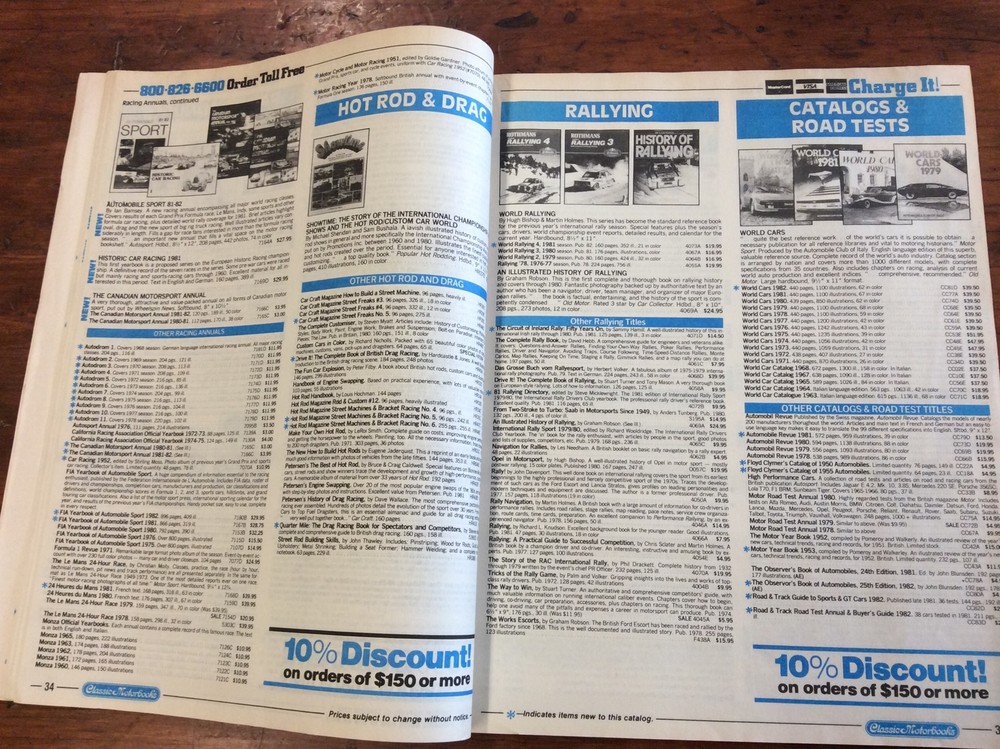 Classic Motorbooks 1983 Catalog