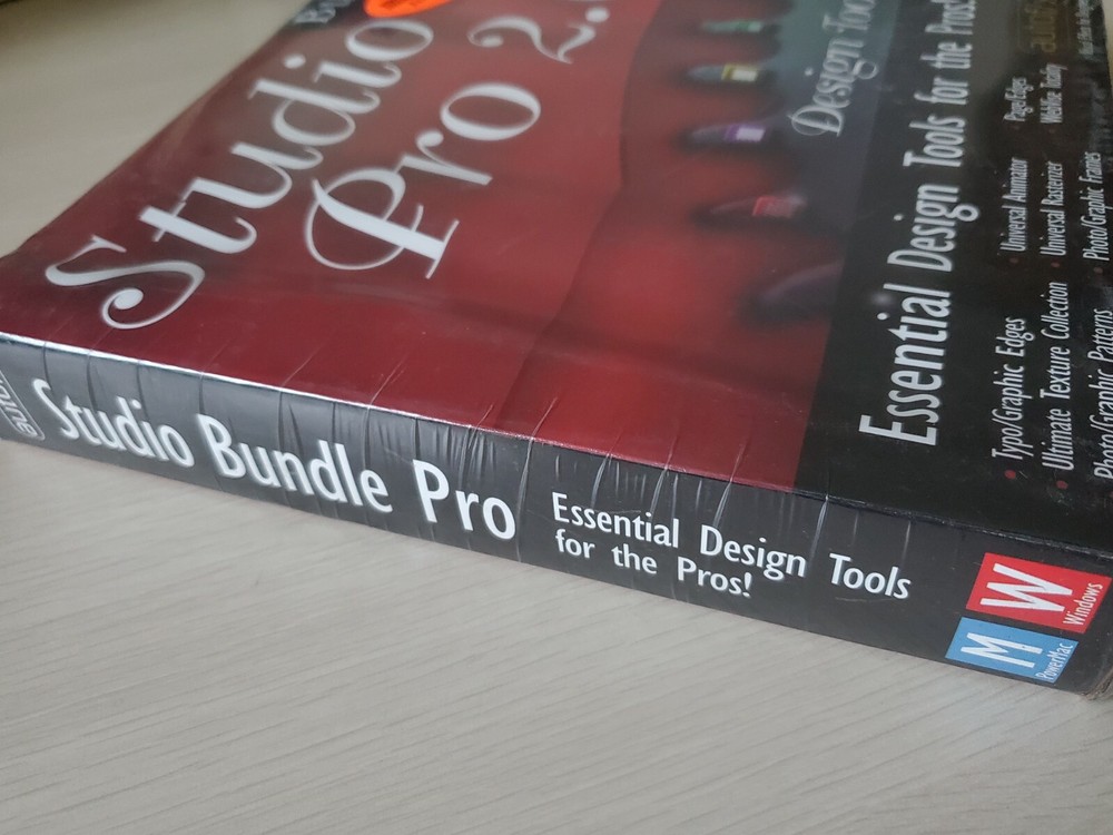 Studio Pro 2.0 Essential Design Tools for the Pros! Commuter Software SEALED BOX