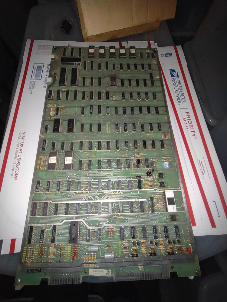 atari crystal castles arcade main pcb working #1