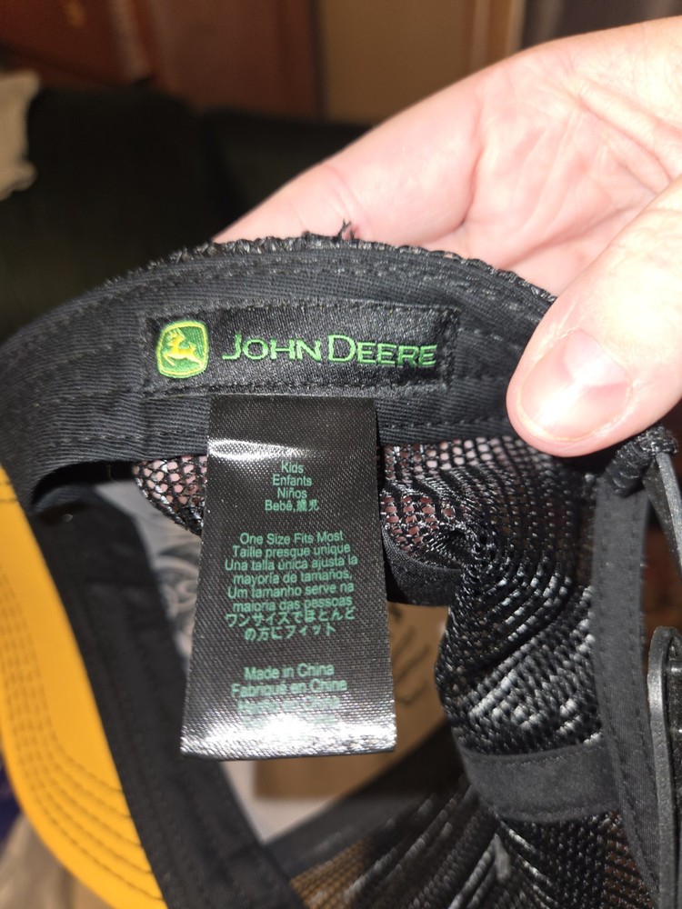 John Deere Kids Snap Back Hat